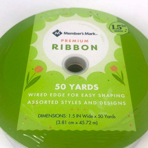 Member’s Mark Spring Wired Ribbon - Picture 2 of 3